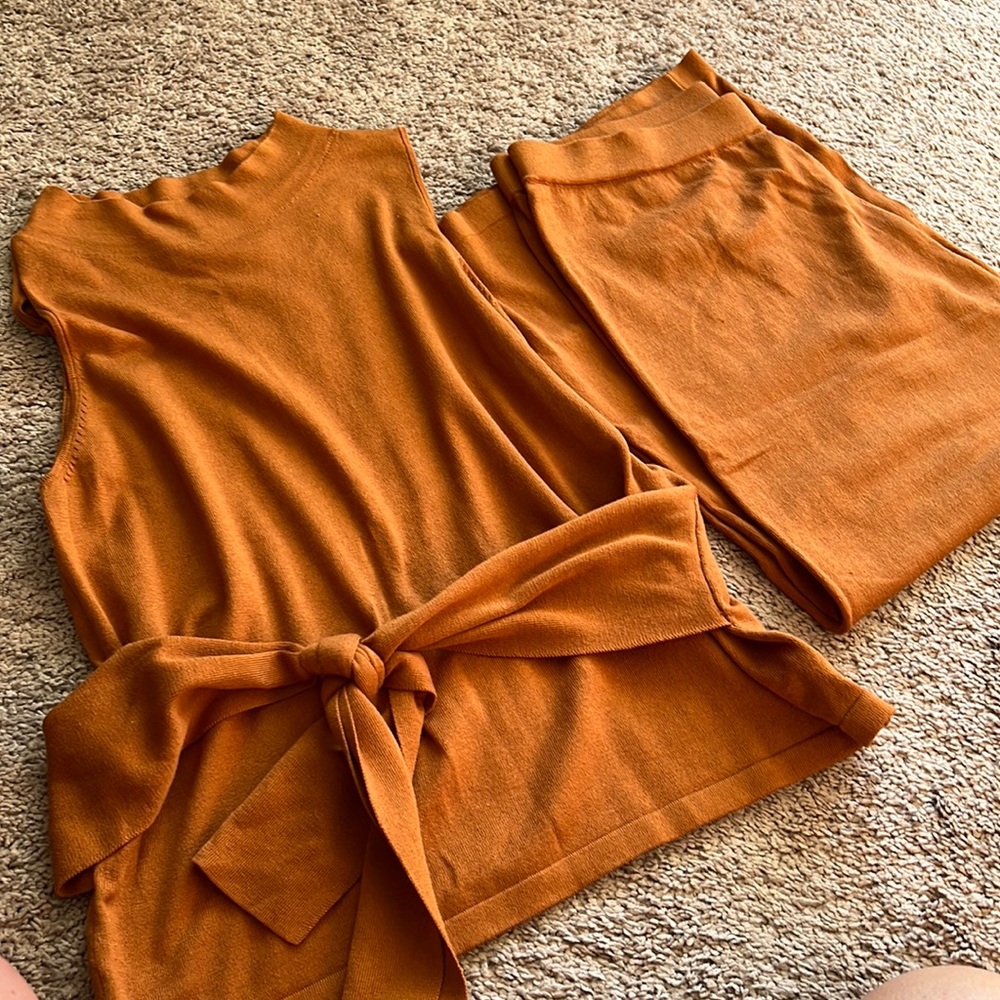 2piece knit set